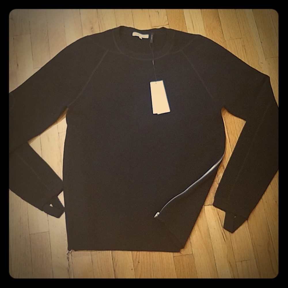 BNWT Helmut Lang Sm Mens sweater w/ side zip
